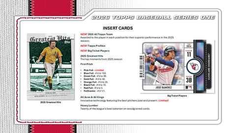 2026 Topps Series 1 Baseball 6-Pack Blaster