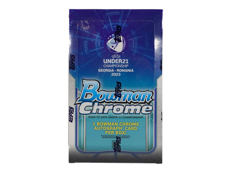 2022 Bowman Chrome Road to UEFA Under-21 European Championship Soccer