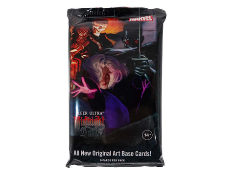 Marvel Fleer Ultra Midnight Sons Trading Cards Hobby Pack (Upper Deck 2023)