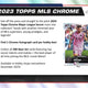2023 Topps Chrome MLS Major League Soccer Hobby