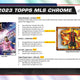 2023 Topps Chrome MLS Major League Soccer Hobby