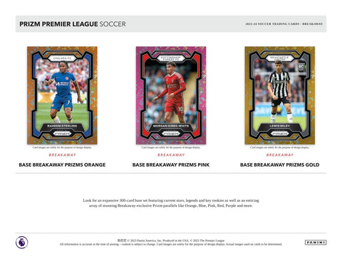 2023/24 Panini Prizm Premier League EPL Soccer Breakaway Pack