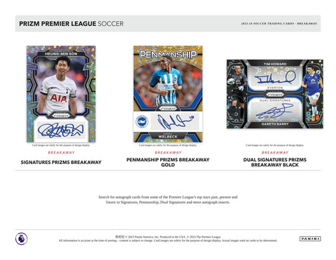 2023/24 Panini Prizm Premier League EPL Soccer Breakaway Pack