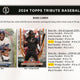 2024 Topps Tribute Baseball Hobby Pack