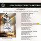 2024 Topps Tribute Baseball Hobby Pack