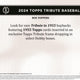 2024 Topps Tribute Baseball Hobby Pack