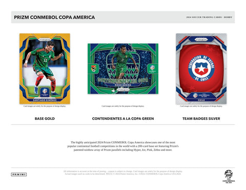 2023/24 Panini Prizm Copa America Soccer Hobby Pack
