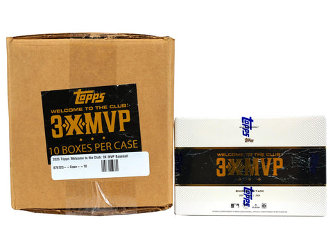 2025 Topps Welcome to the Club: 3X MVP Baseball