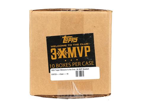 2025 Topps Welcome to the Club: 3X MVP Baseball