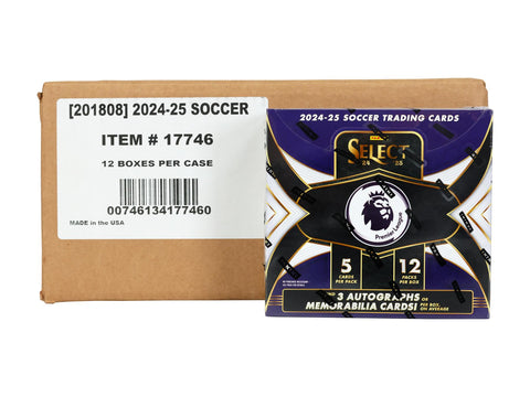 2024/25 Panini Select Premier League EPL Soccer Mega