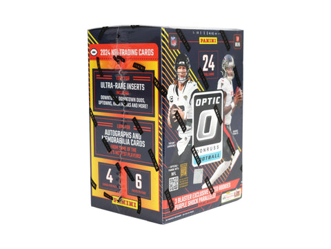 2024 Panini Donruss Optic Football 6-Pack Blaster (Purple Shock!)