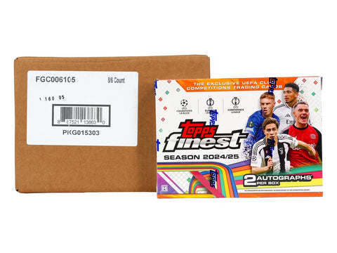 2024/25 Topps UEFA Club Competitions Finest Soccer Hobby