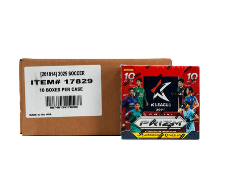 2025 Panini Prizm K League Soccer Hobby