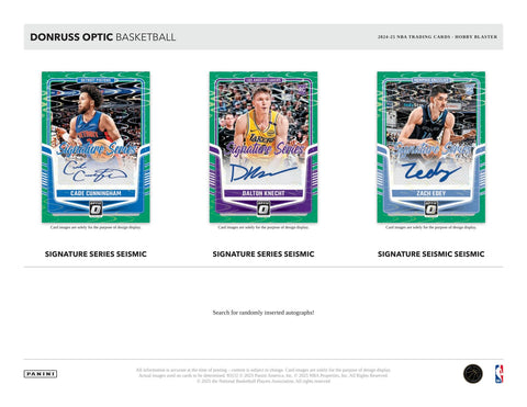 2024/25 Panini Donruss Optic Basketball 6-Pack Hobby Blaster