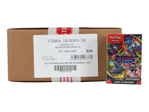 Pokemon Mega Evolution: Phantasmal Flames 6-Pack Booster Bundle