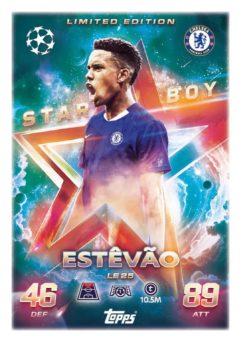 2025/26 Topps Match Attax UEFA Champions League Soccer Mega Tin