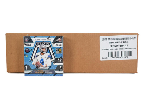 2025 Panini Mosaic Football Mega (Reactive Purple Parallels!)