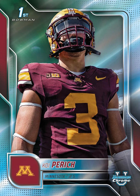 2025 Bowman University Chrome Football Blaster
