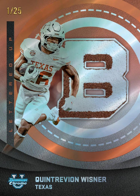 2025 Bowman University Chrome Football Blaster