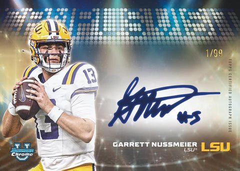 2025 Bowman University Chrome Football Blaster