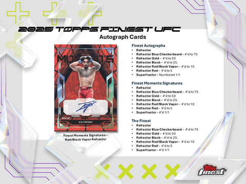 2025 Topps UFC Finest Hobby