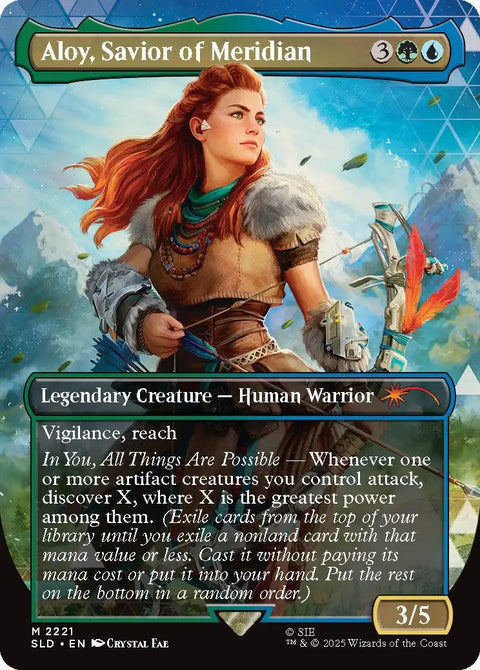 Magic the Gathering Secret Lair x Horizon: Into the Forbidden West