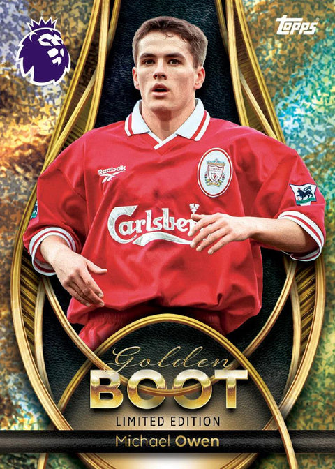 2025/26 Topps Premier League EPL Debut Edition Golden Boot Tin