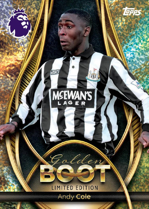 2025/26 Topps Premier League EPL Debut Edition Golden Boot Tin