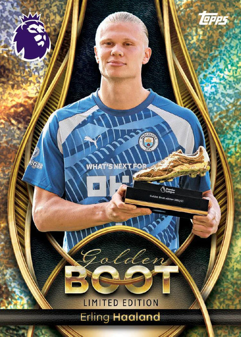 2025/26 Topps Premier League EPL Debut Edition Golden Boot Tin