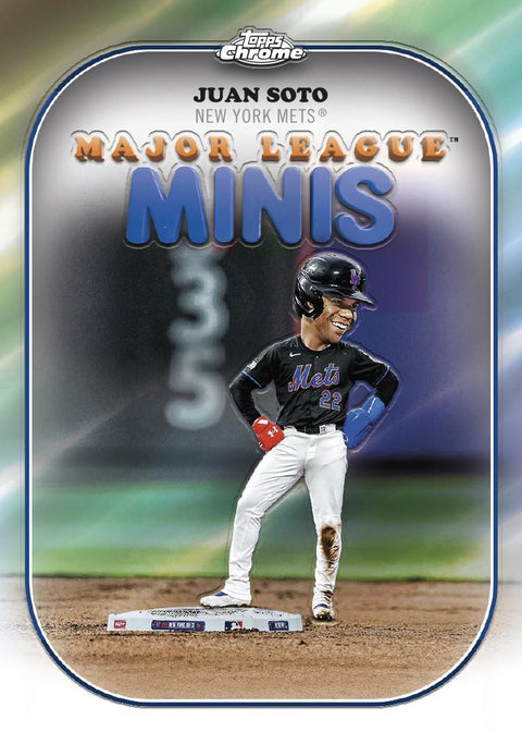 2025 Topps Chrome Update Series Baseball Hobby Jumbo Pack