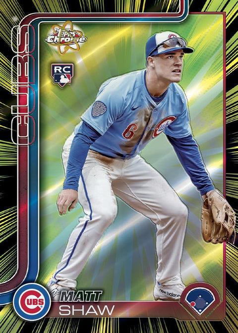 2025 Topps Chrome Update Series Baseball Mega