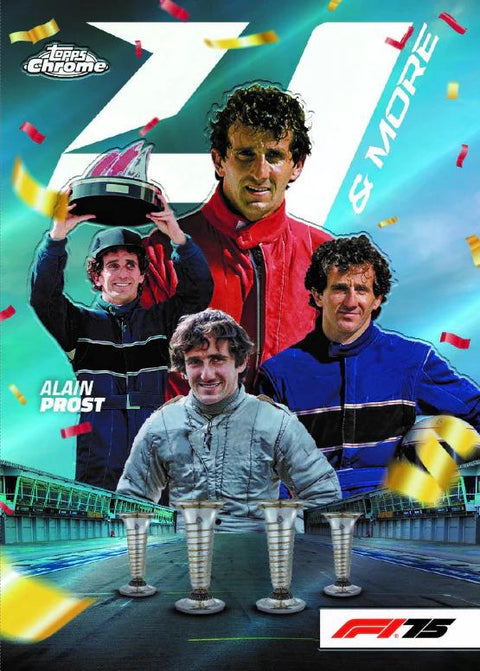 2025 Topps Chrome F1 Formula 1-6-Pack Blaster