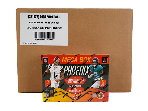 2025 Panini Phoenix Football Hobby International Mega