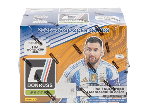 2025/26 Panini Donruss Road to FIFA World Cup Soccer Hobby