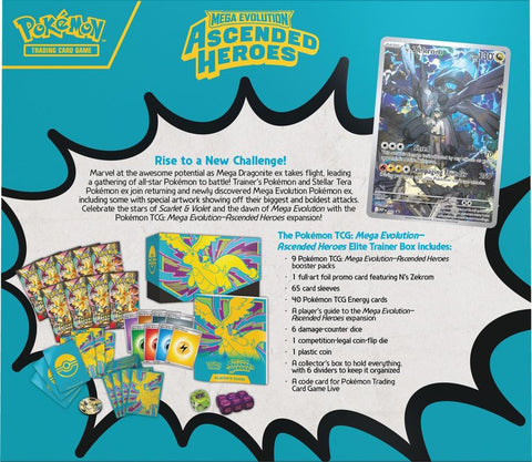 Pokemon Mega Evolution: Ascended Heroes Elite Trainer