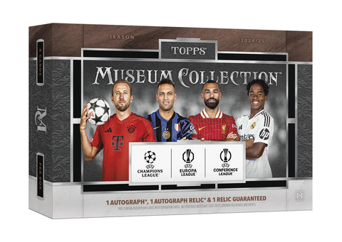 2024/25 Topps UEFA Club Competitions Museum Collection Soccer Hobby