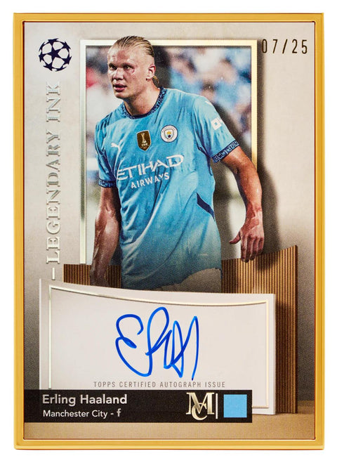 2024/25 Topps UEFA Club Competitions Museum Collection Soccer Hobby