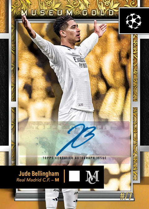 2024/25 Topps UEFA Club Competitions Museum Collection Soccer Hobby