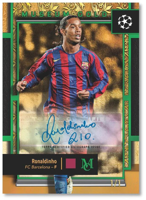 2024/25 Topps UEFA Club Competitions Museum Collection Soccer Hobby
