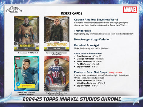 Marvel Studios Chrome Hobby (Topps 2024/25)