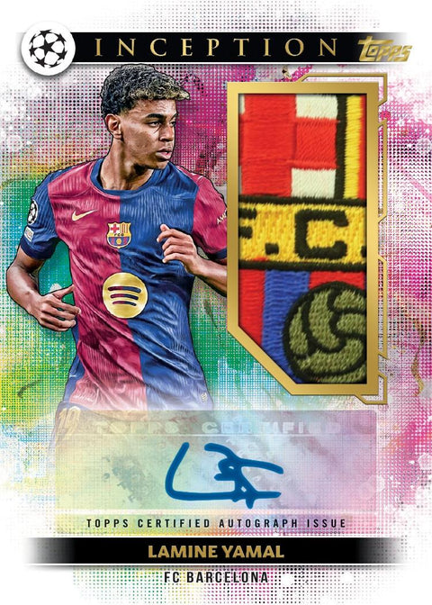 2024/25 Topps Inception UEFA Club Competitions Soccer Hobby