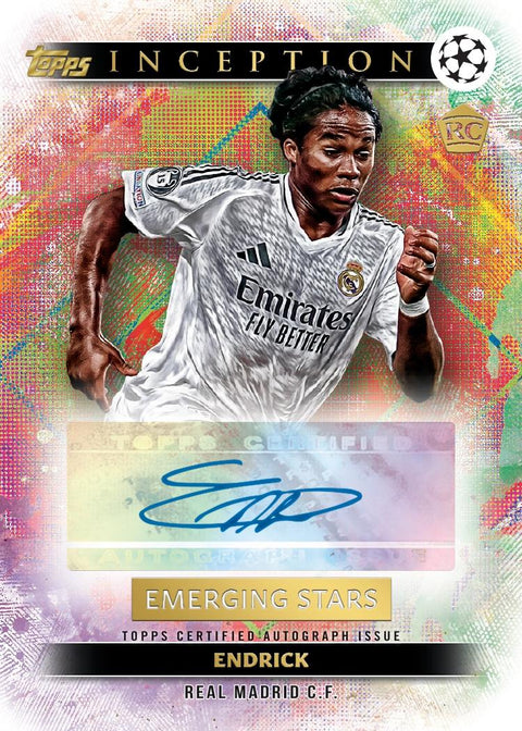 2024/25 Topps Inception UEFA Club Competitions Soccer Hobby