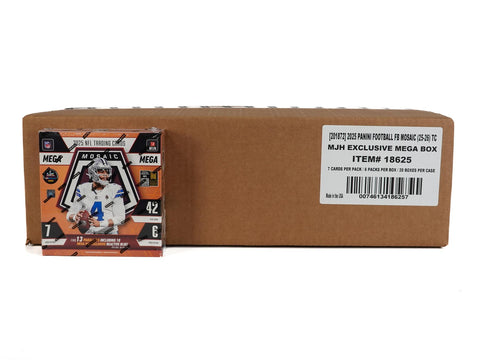 2025 Panini Mosaic Football Mega (Reactive Blue Parallels!)