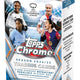 2024/25 Topps Chrome UEFA Women's Champions League Soccer 7-Pack Blaster