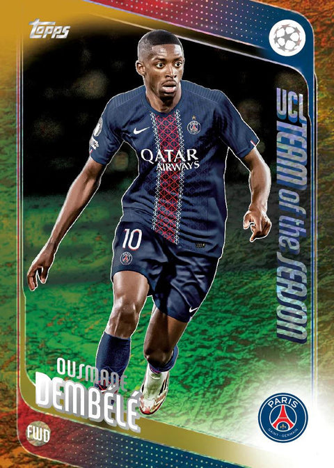 2025/26 Topps UEFA Club Competitions Soccer 7-Pack Blaster
