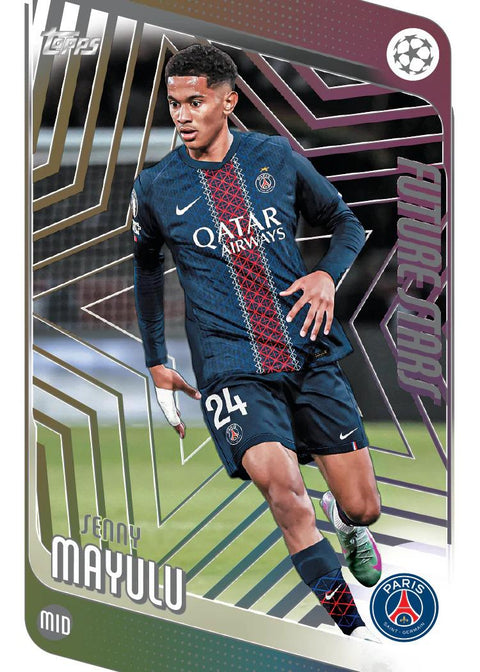 2025/26 Topps UEFA Club Competitions Soccer 7-Pack Blaster