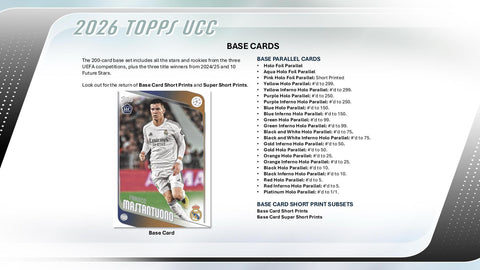 2025/26 Topps UEFA Club Competitions Soccer 7-Pack Blaster