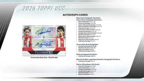 2025/26 Topps UEFA Club Competitions Soccer 7-Pack Blaster