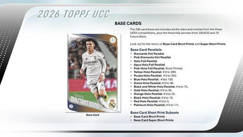 2025/26 Topps UEFA Club Competitions Soccer Hanger