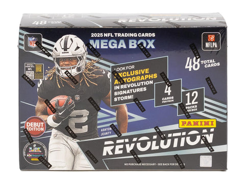 2025 Panini Revolution Football Mega (Storm Parallels!)